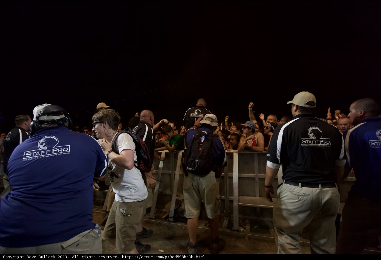 Nighttime Gathering at Coachella