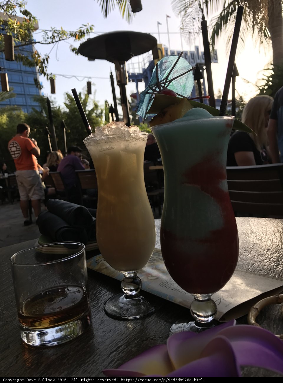 Drinks by the Pool