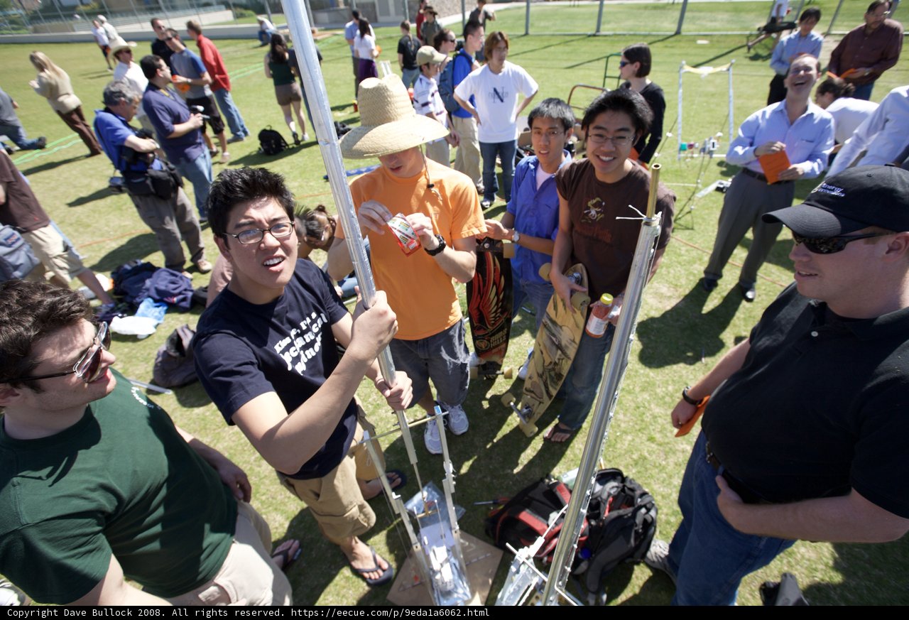 Skateboard Fun at Caltech Engineering Competition