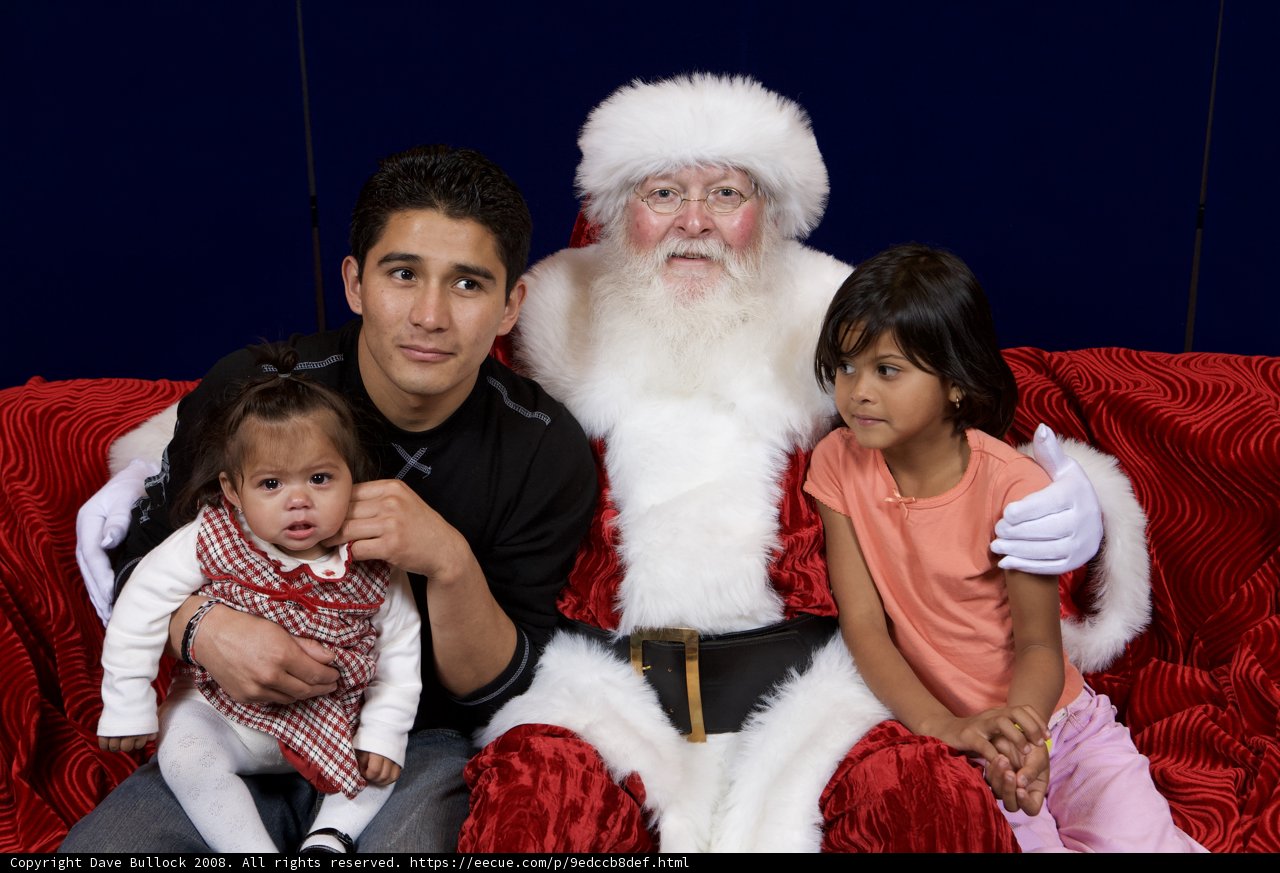 Cozy Christmas Eve with Santa Claus