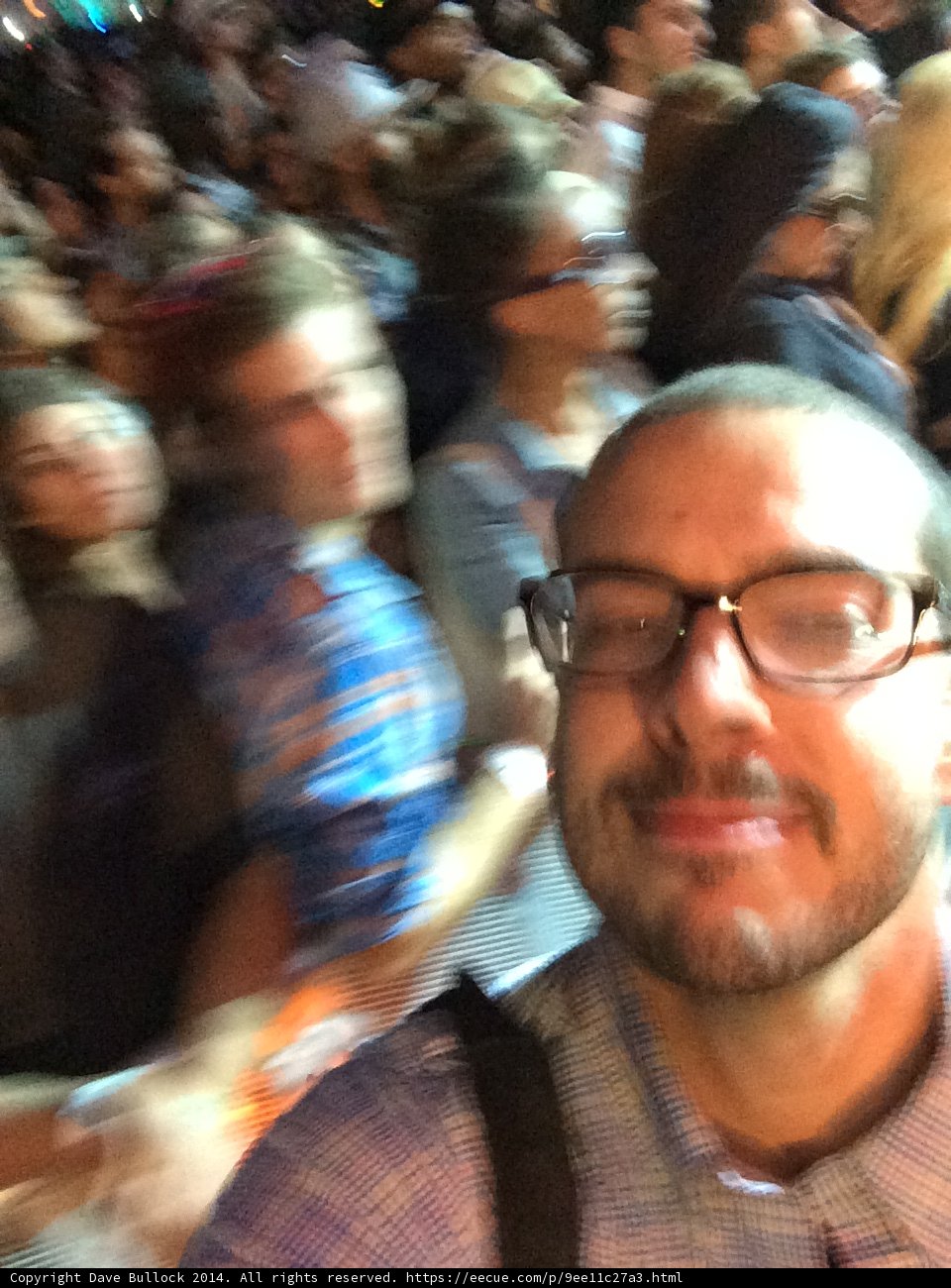 Crowd Portrait: Man with Eyeglasses