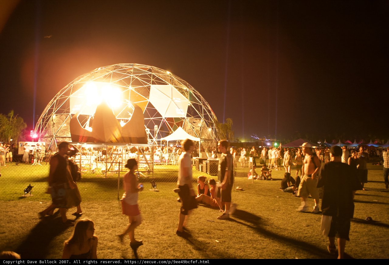 Dome in the Night