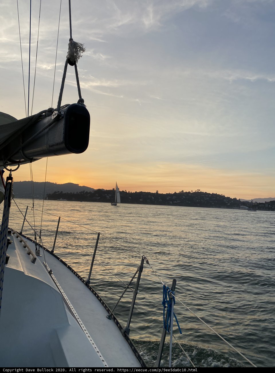 Serene Sailboat Scene