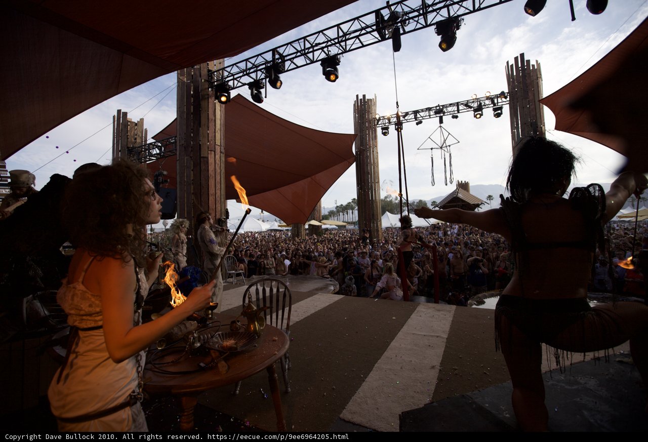 Carol Lynley lights up the stage at Coachella