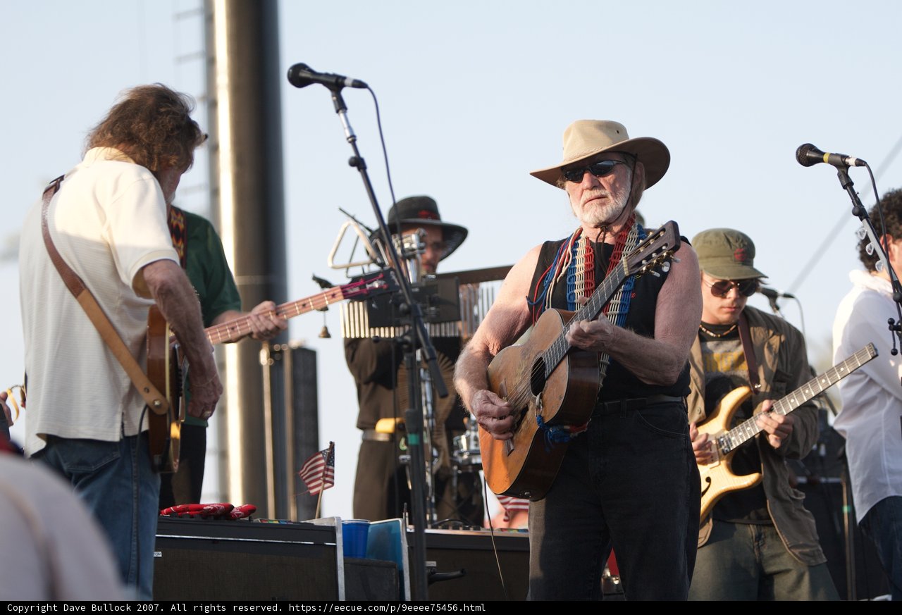 Willie Nelson Rocks Coachella