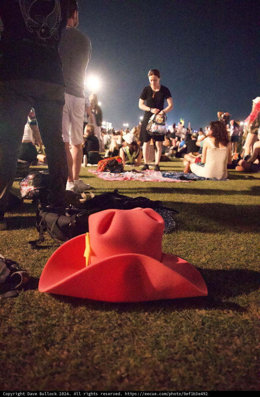 Under the Night Sky: A Moment at Coachella 2024