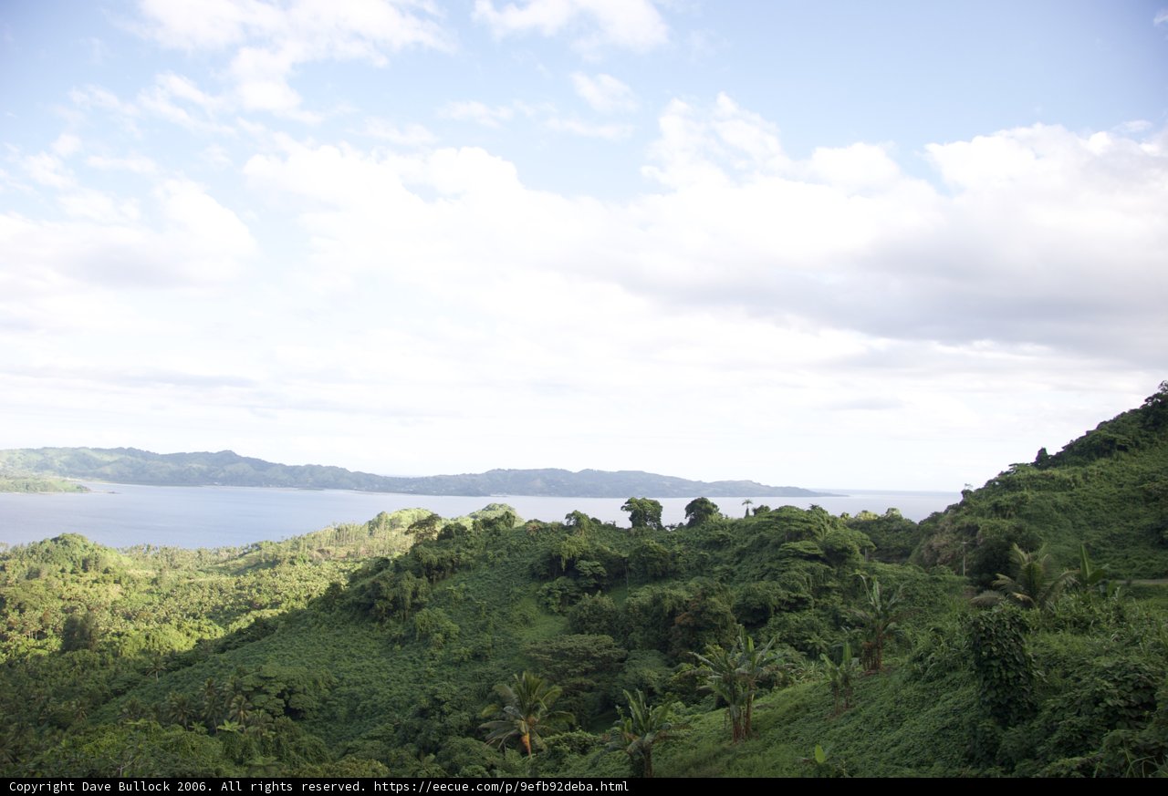 Majestic View of Hillside and Ocean