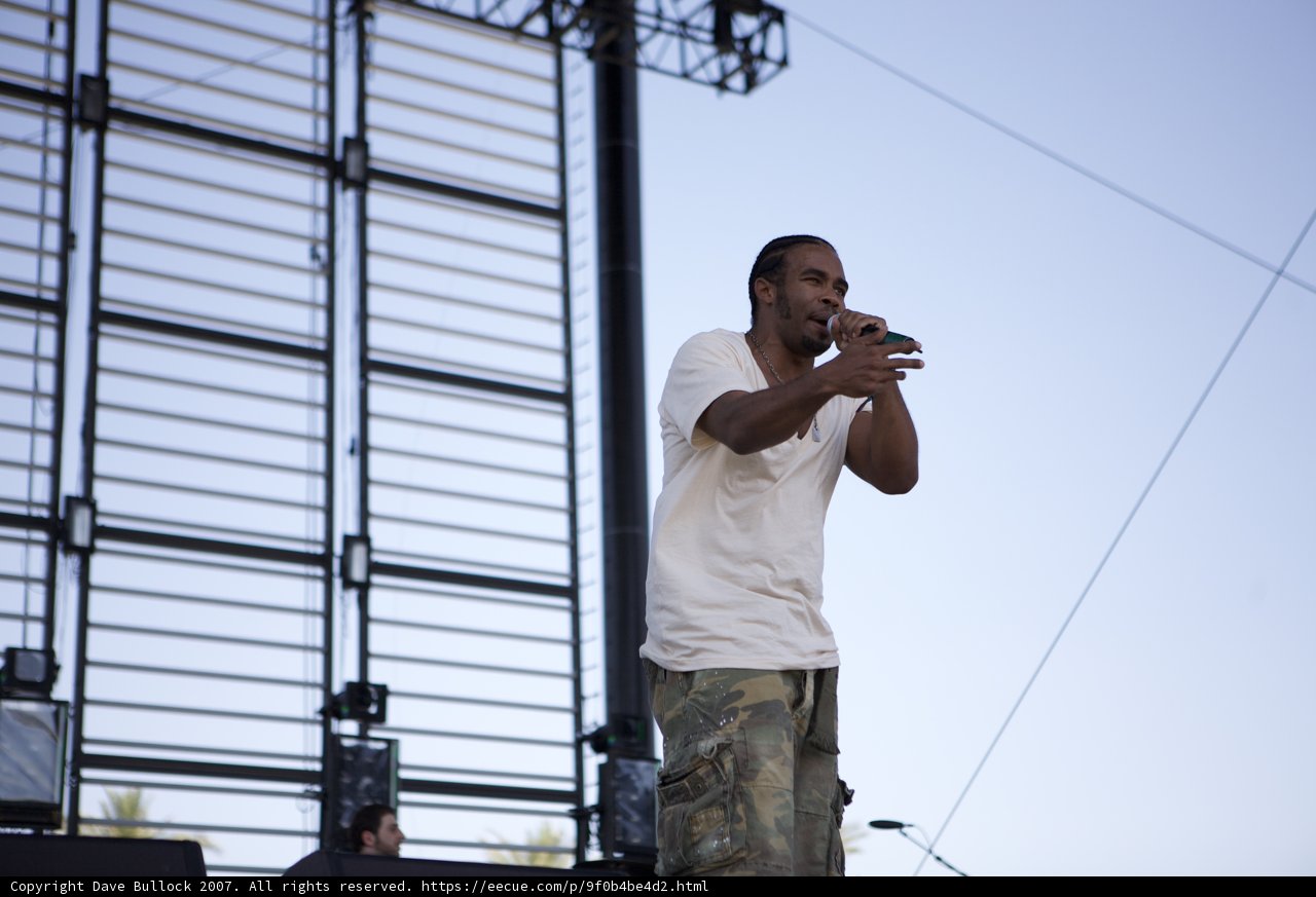Pharoahe Monch Performing at Coachella