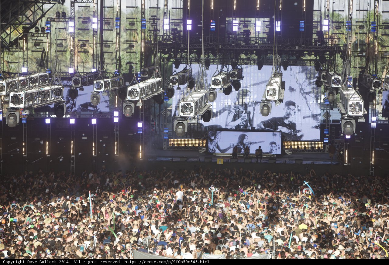The Vibrant Crowd at Coachella