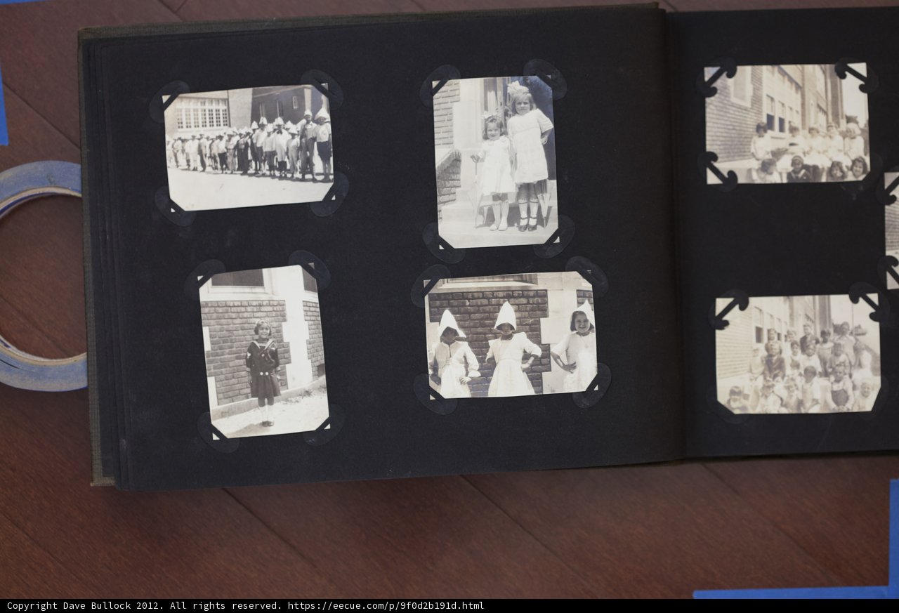 Memories in a binder: Bullock Curtis family photos