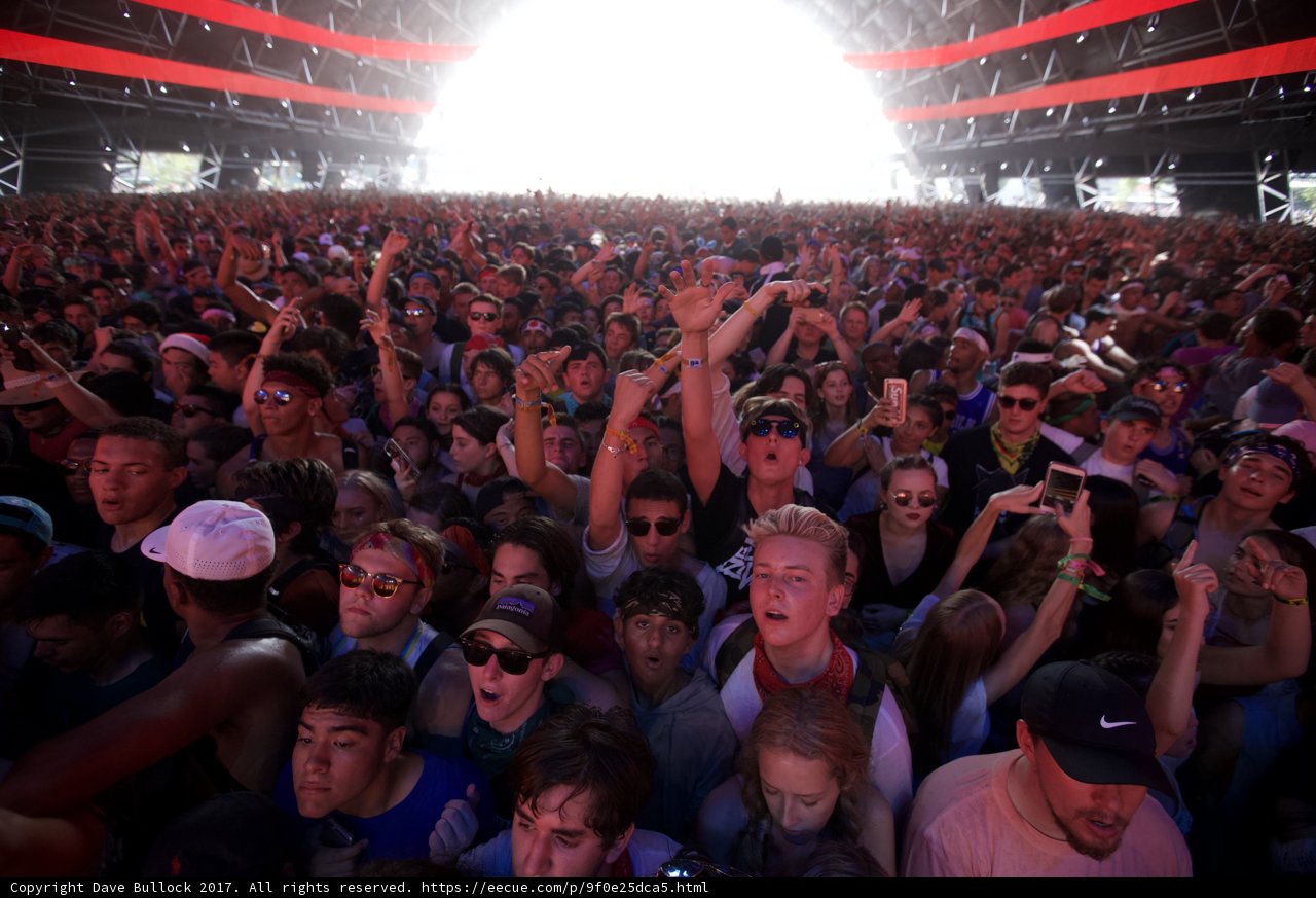 Coachella Crowd Goes Wild