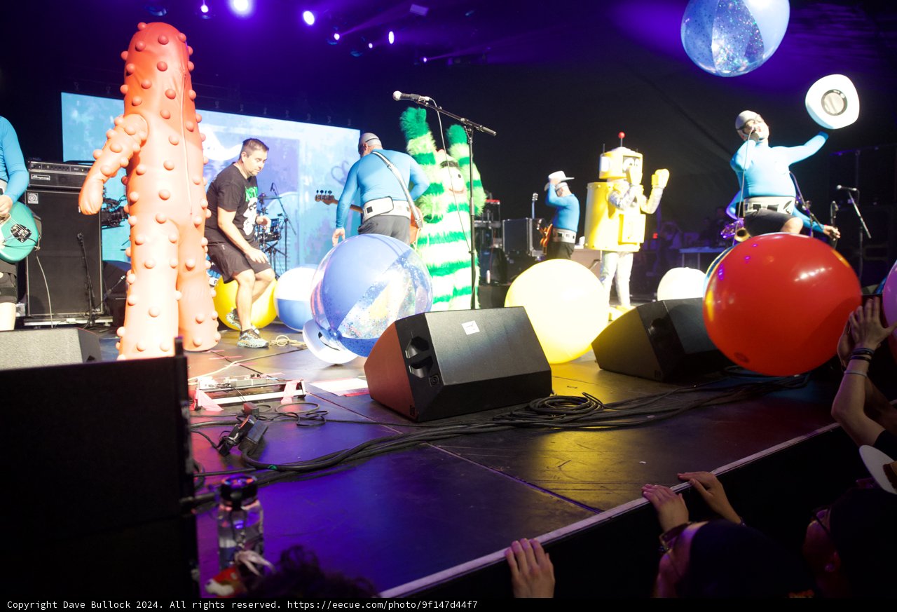Enigmatic Beats Under Giant Balloons: Coachella 2024