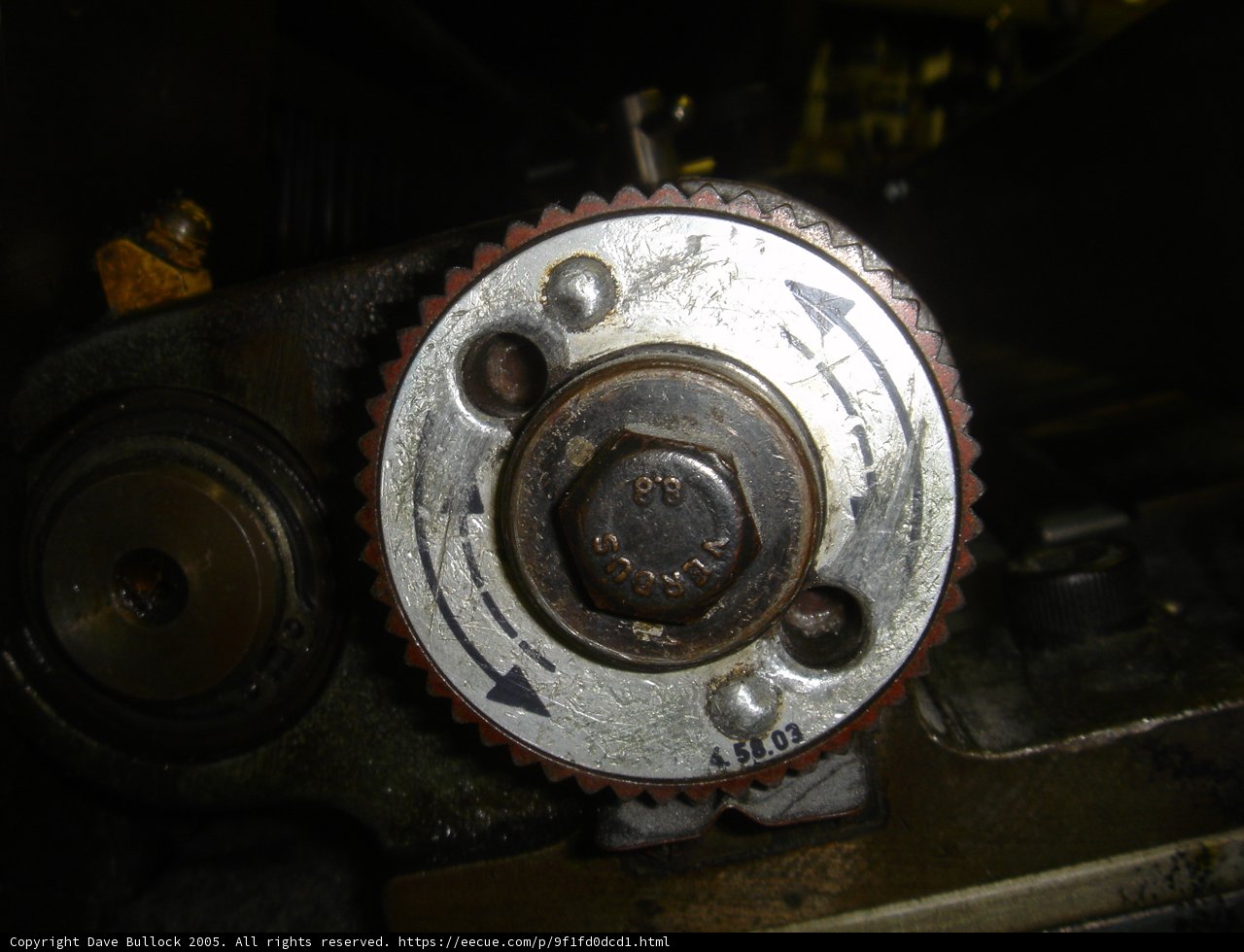 The Intricate Inner Workings of a Machine