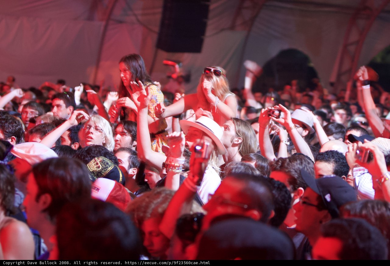 Massive Crowd at Coachella Concert