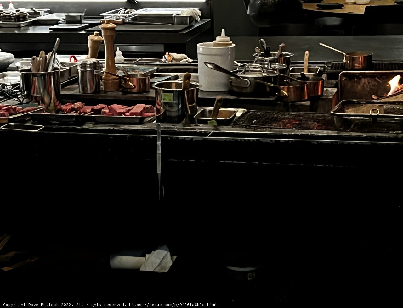 Restaurant Kitchen Ready for Action