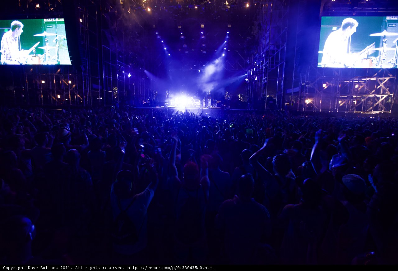 Jam-packed crowd at Coachella