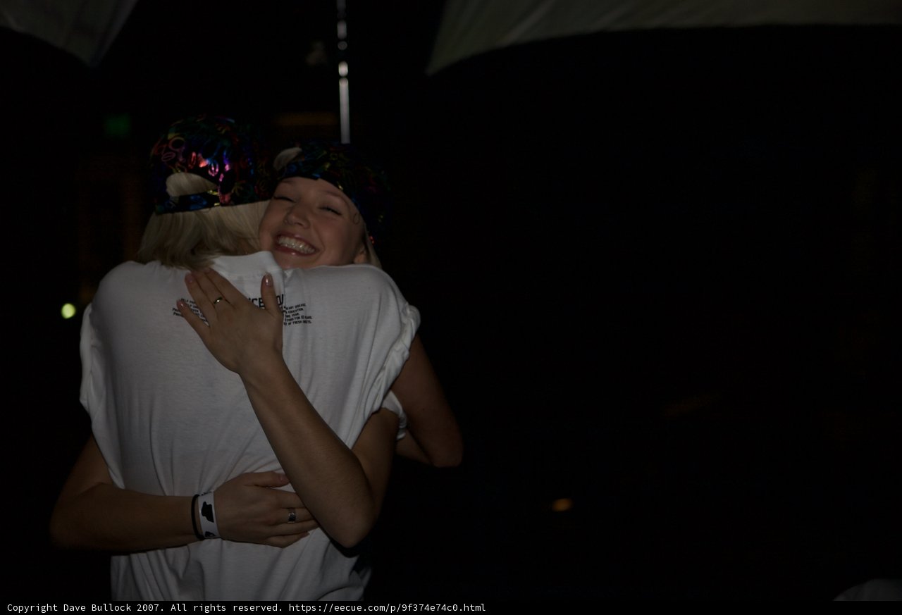 Sweet Embrace Under the Night Sky
