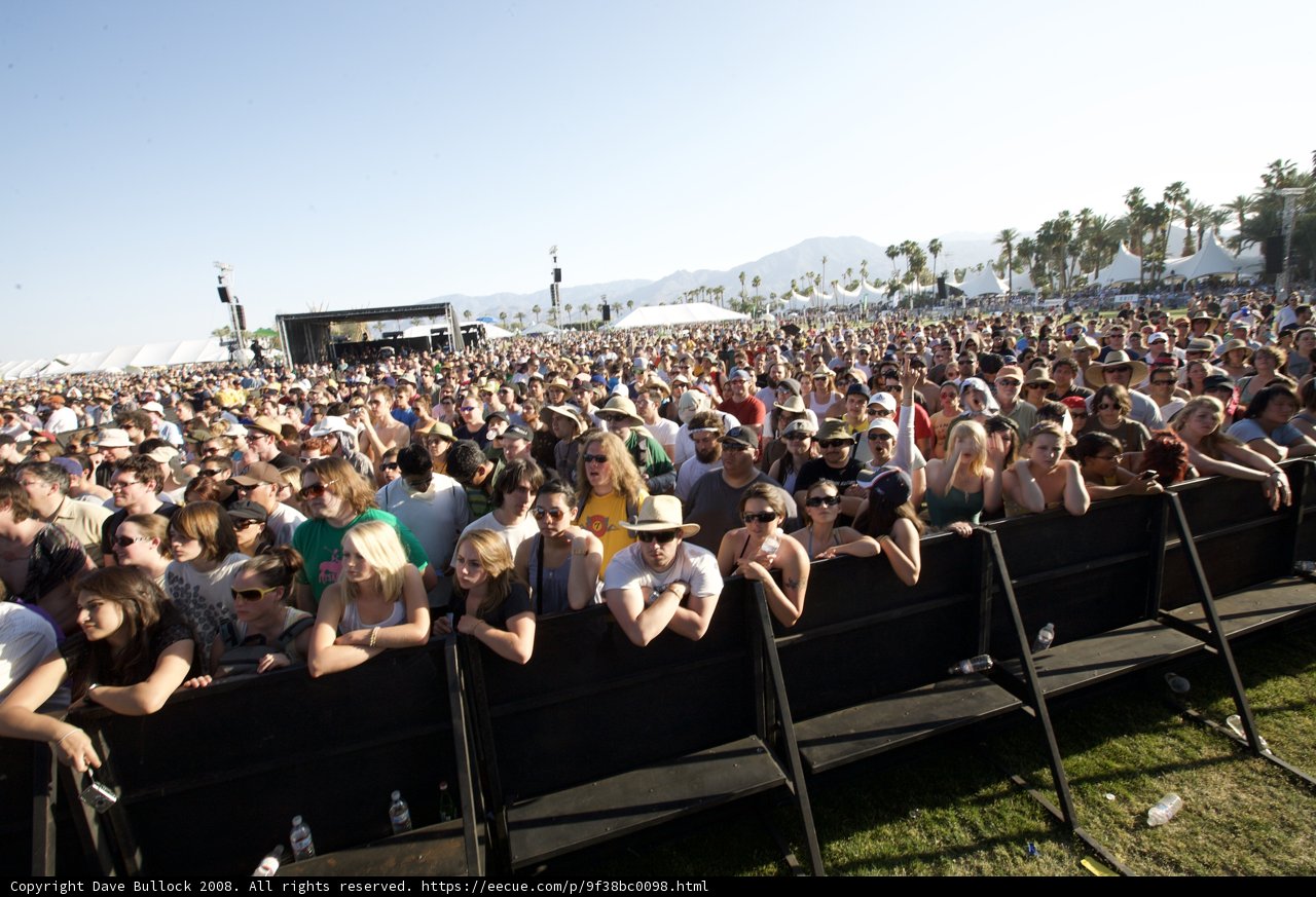 Coachella Crowd Goes Wild