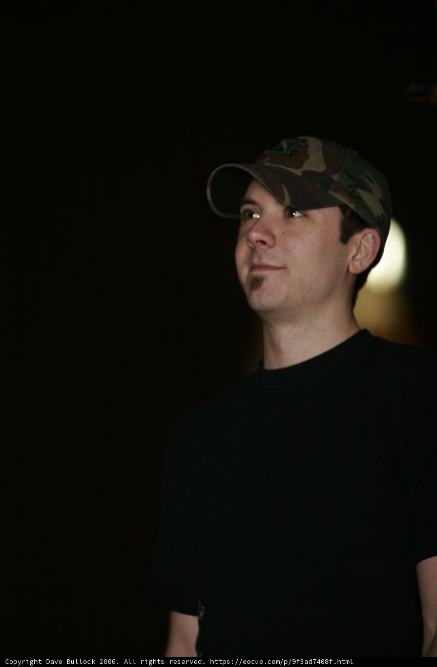 Baseball Hat Portrait