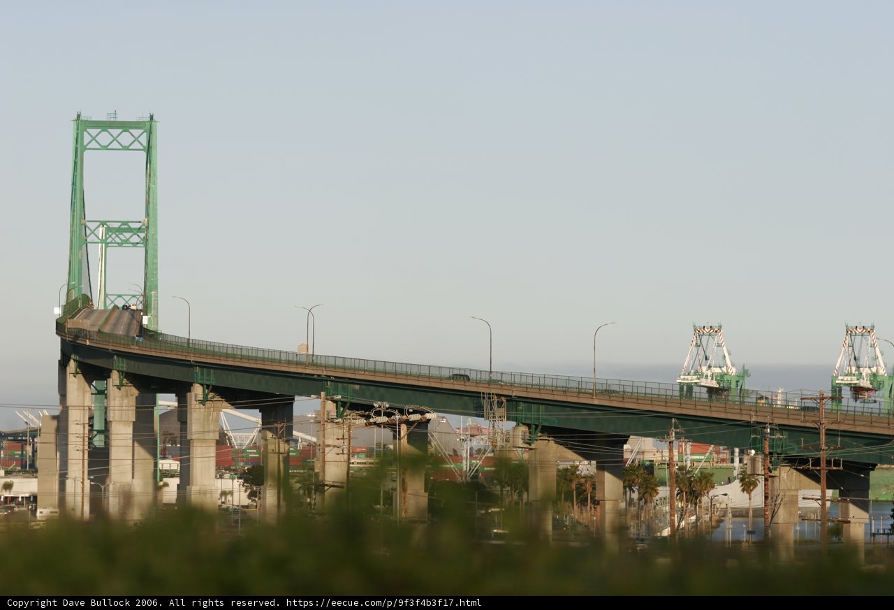 Green Bridge over Calm Waters