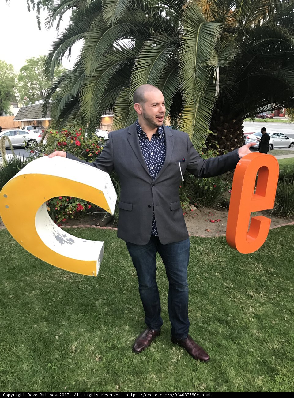 Holding Up the Letter C