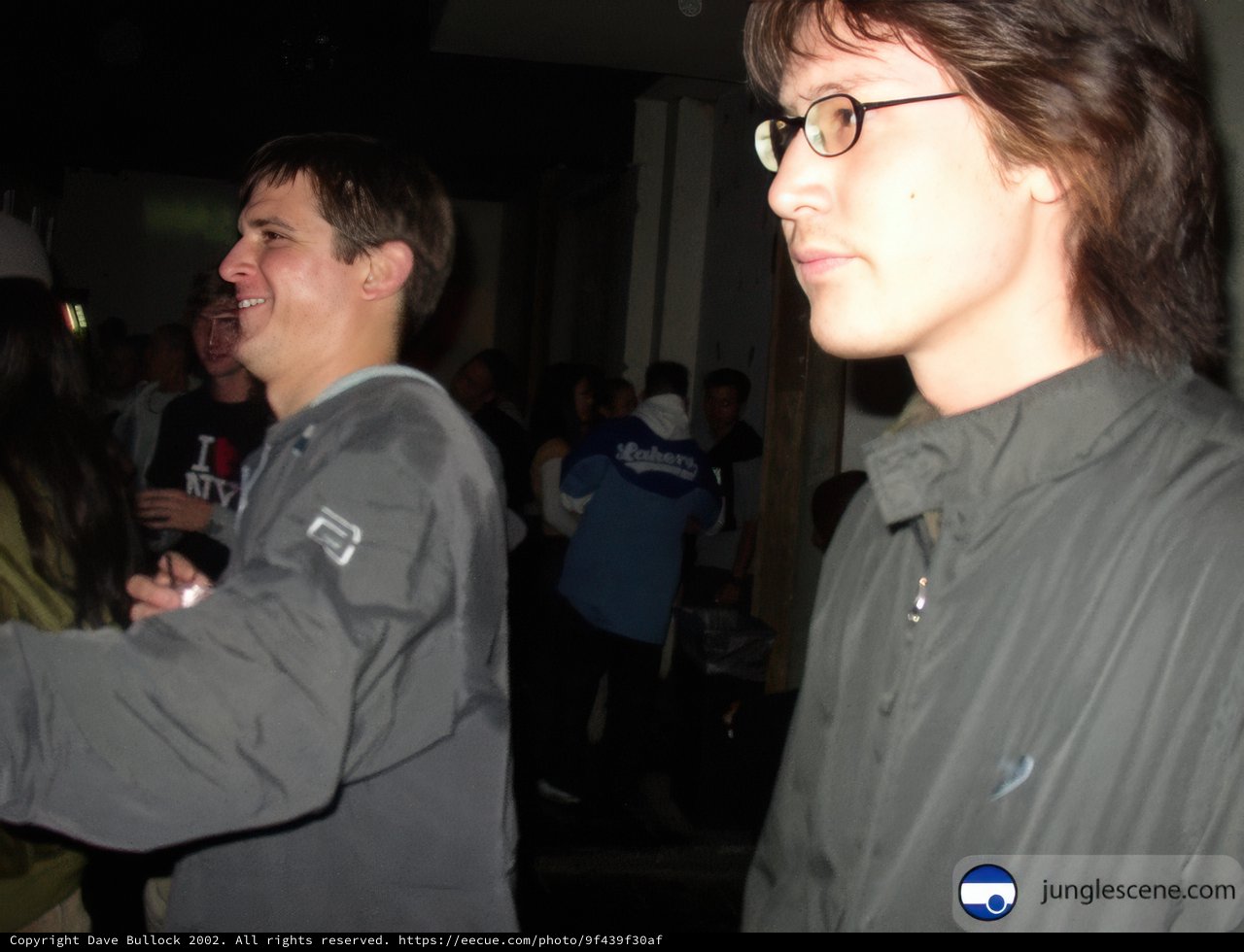Black Jacket at Night Club