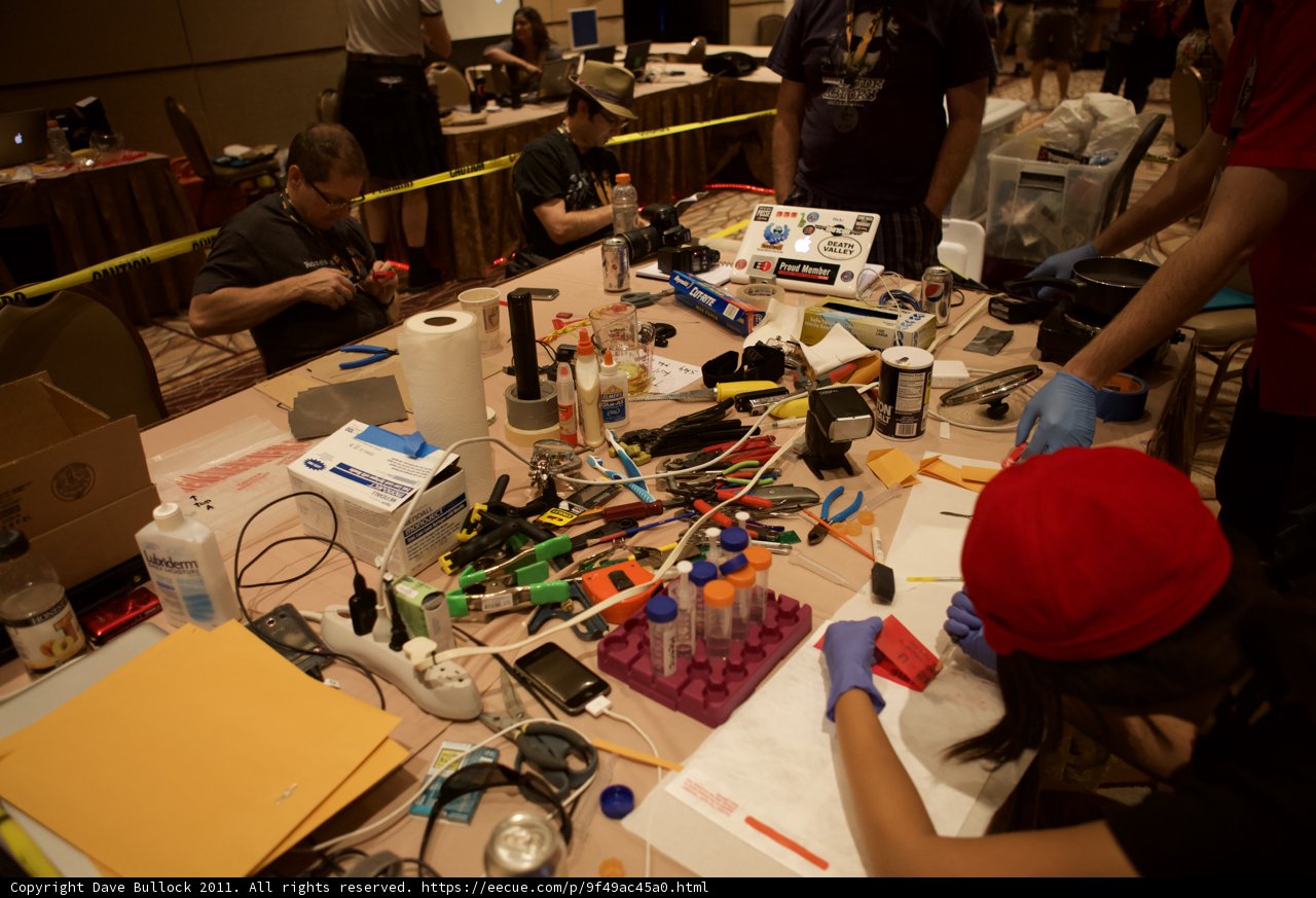 Busy Workshop Table