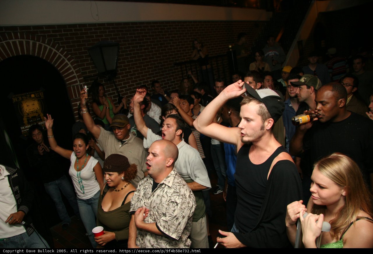 Party Crowd at the Urban Club