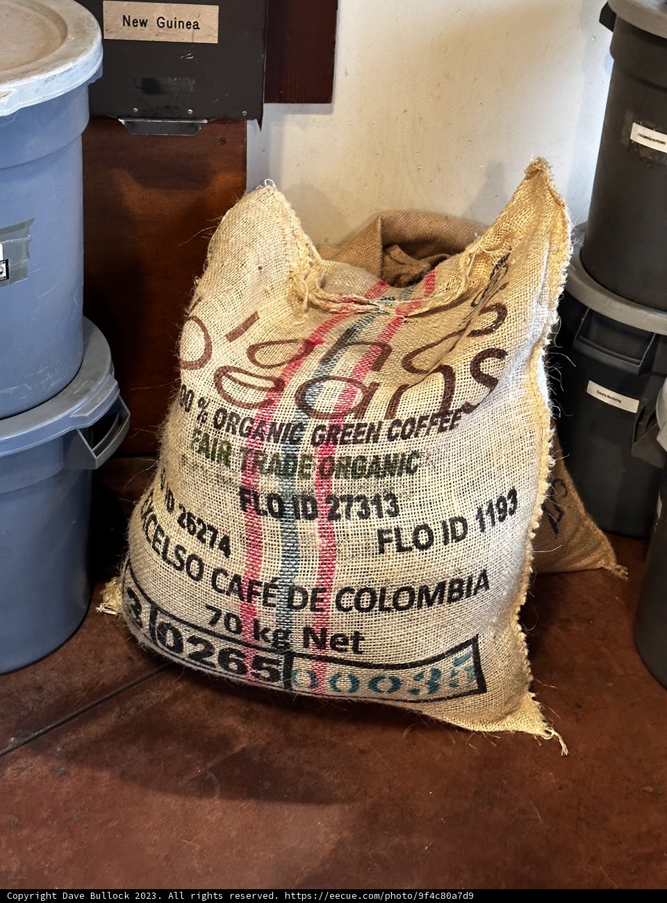 Abandoned Bag of Coffee