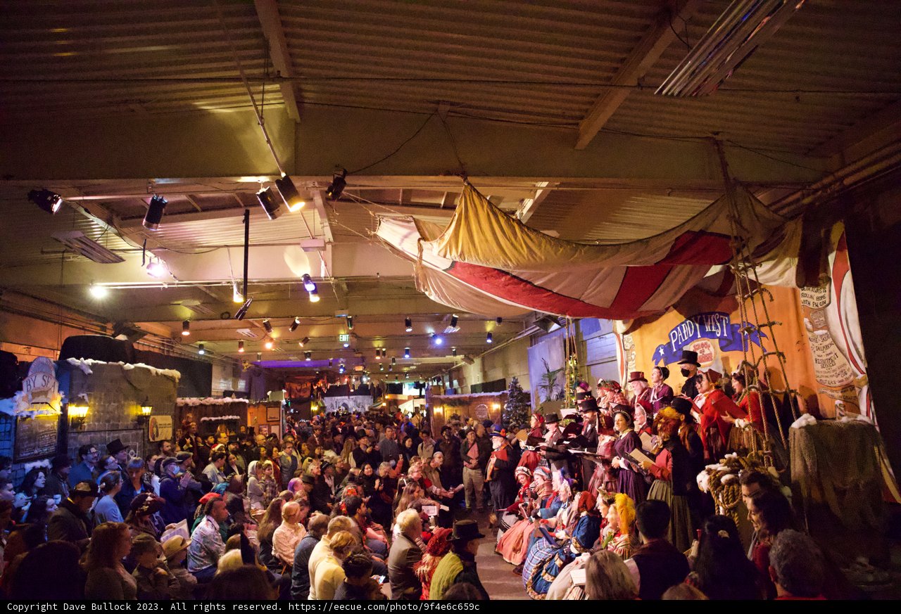 Night Market Extravaganza at Dickens Christmas Fair, 2023