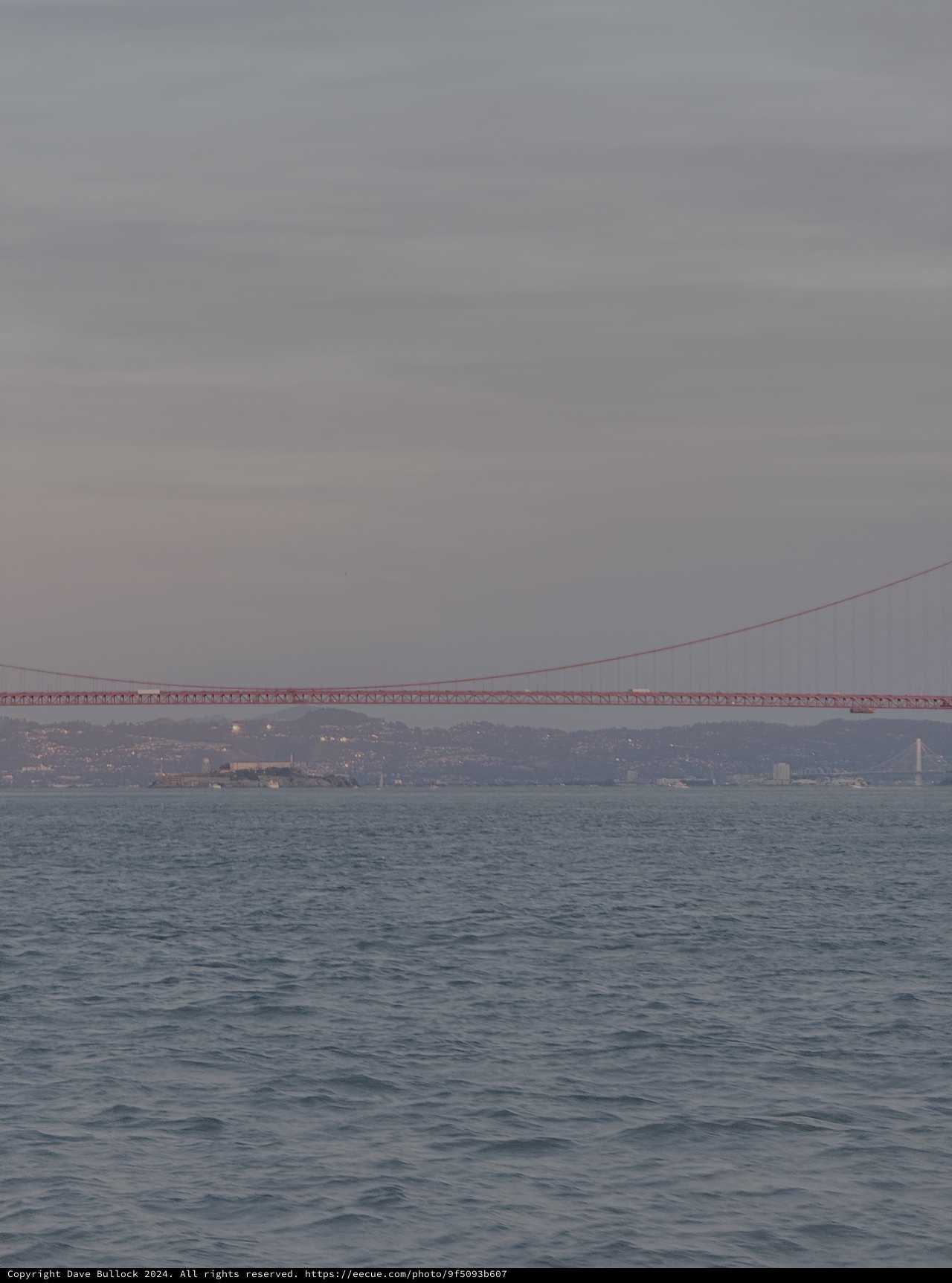Golden Gate Bridge in Heavy Fog