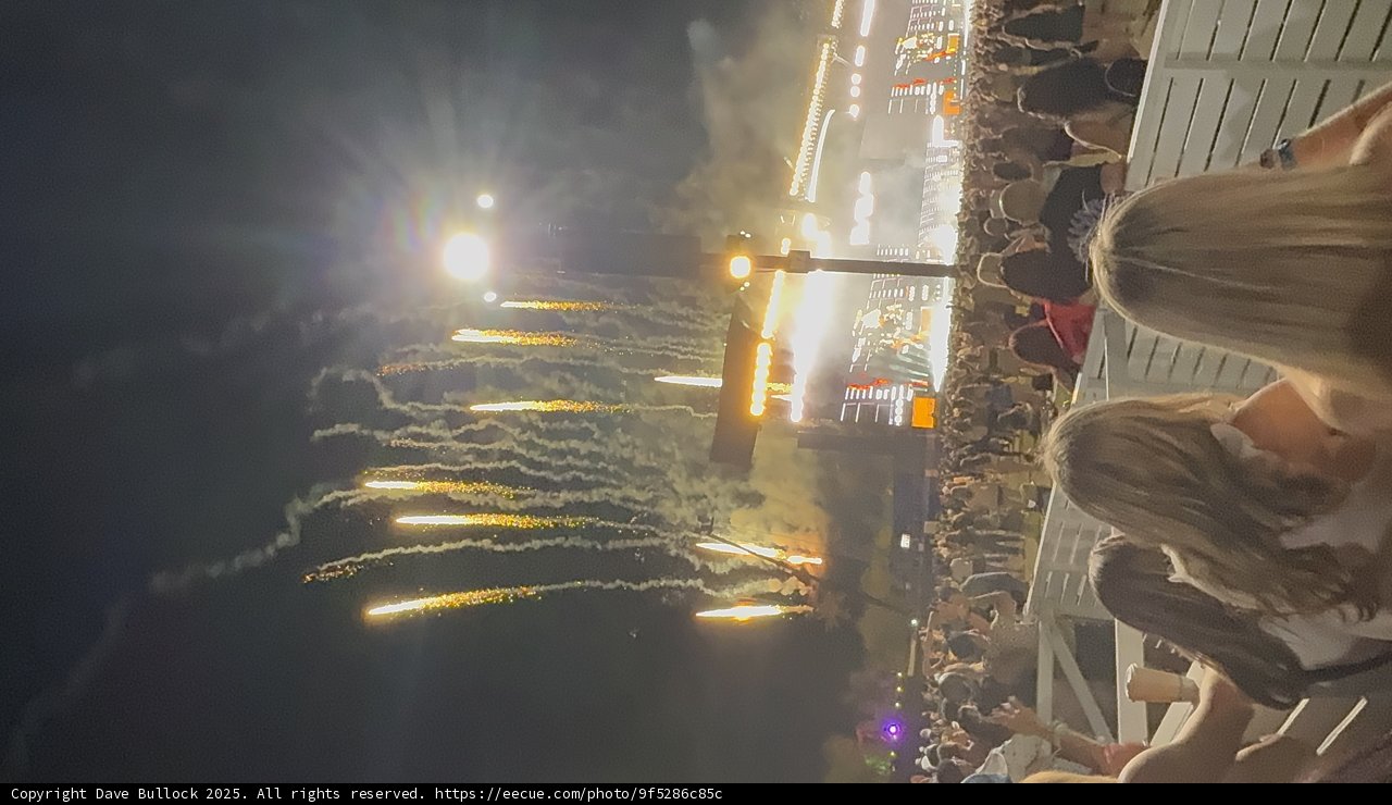 Pyrotechnic Symphony Under the Stars