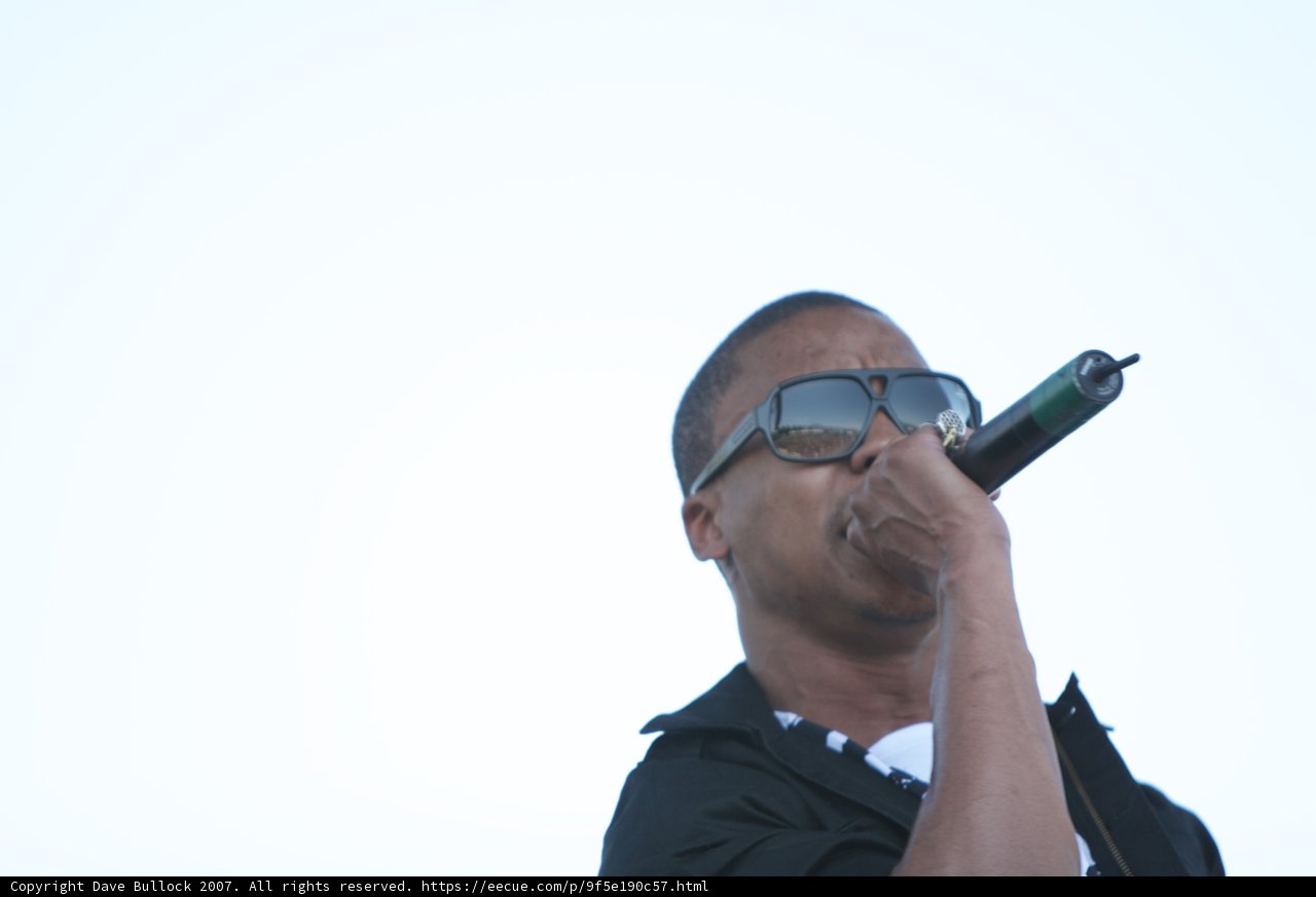Singing under the Coachella sun