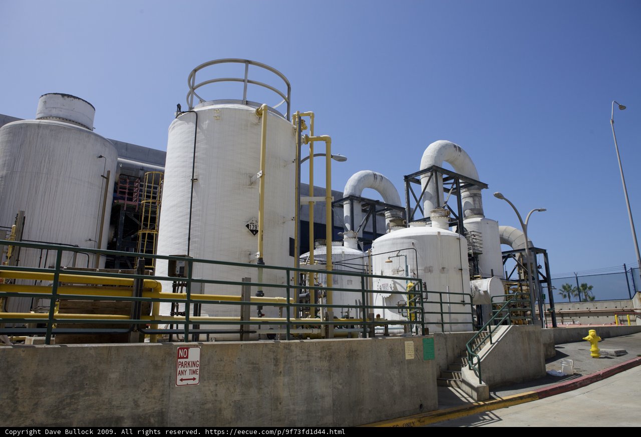 Towering Factory Pipes