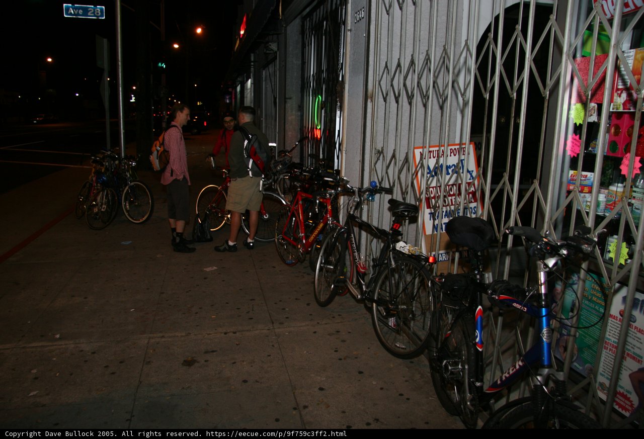 Nighttime Bikers