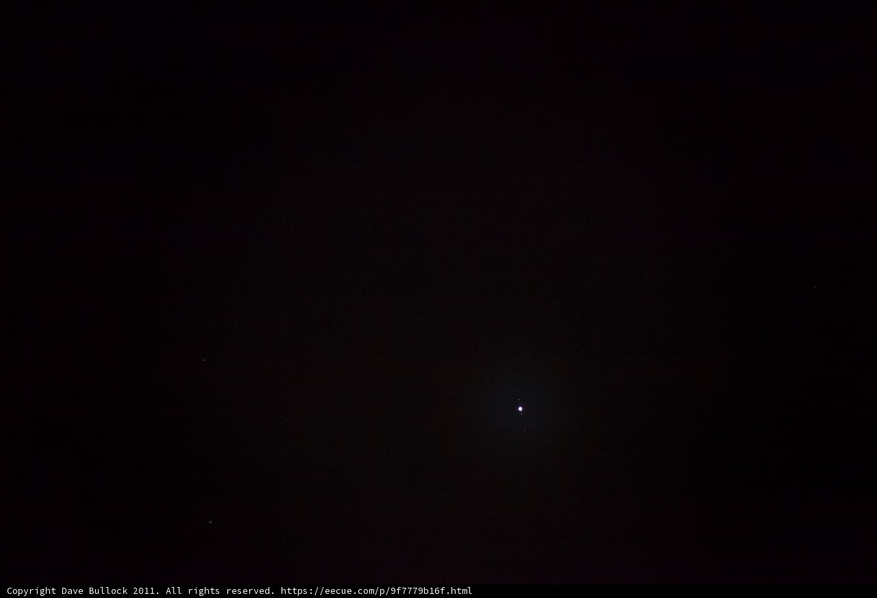 Mysterious Object in the Night Sky