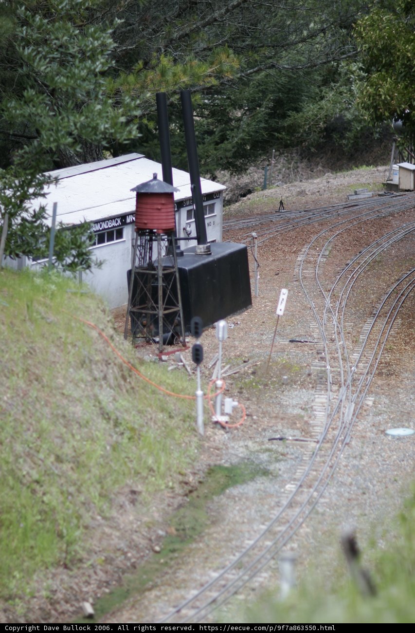 Lone Building on the Railroad