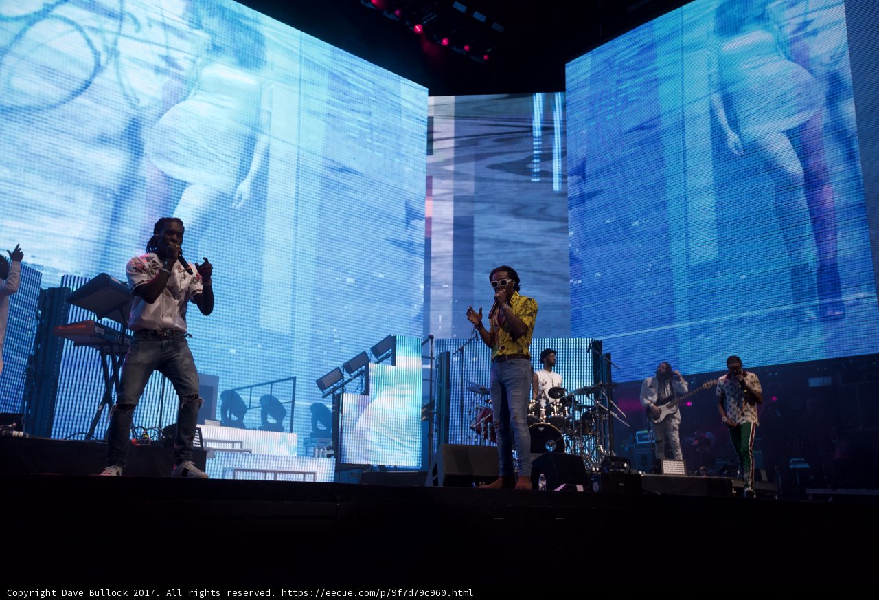 Group Performance on Coachella Stage
