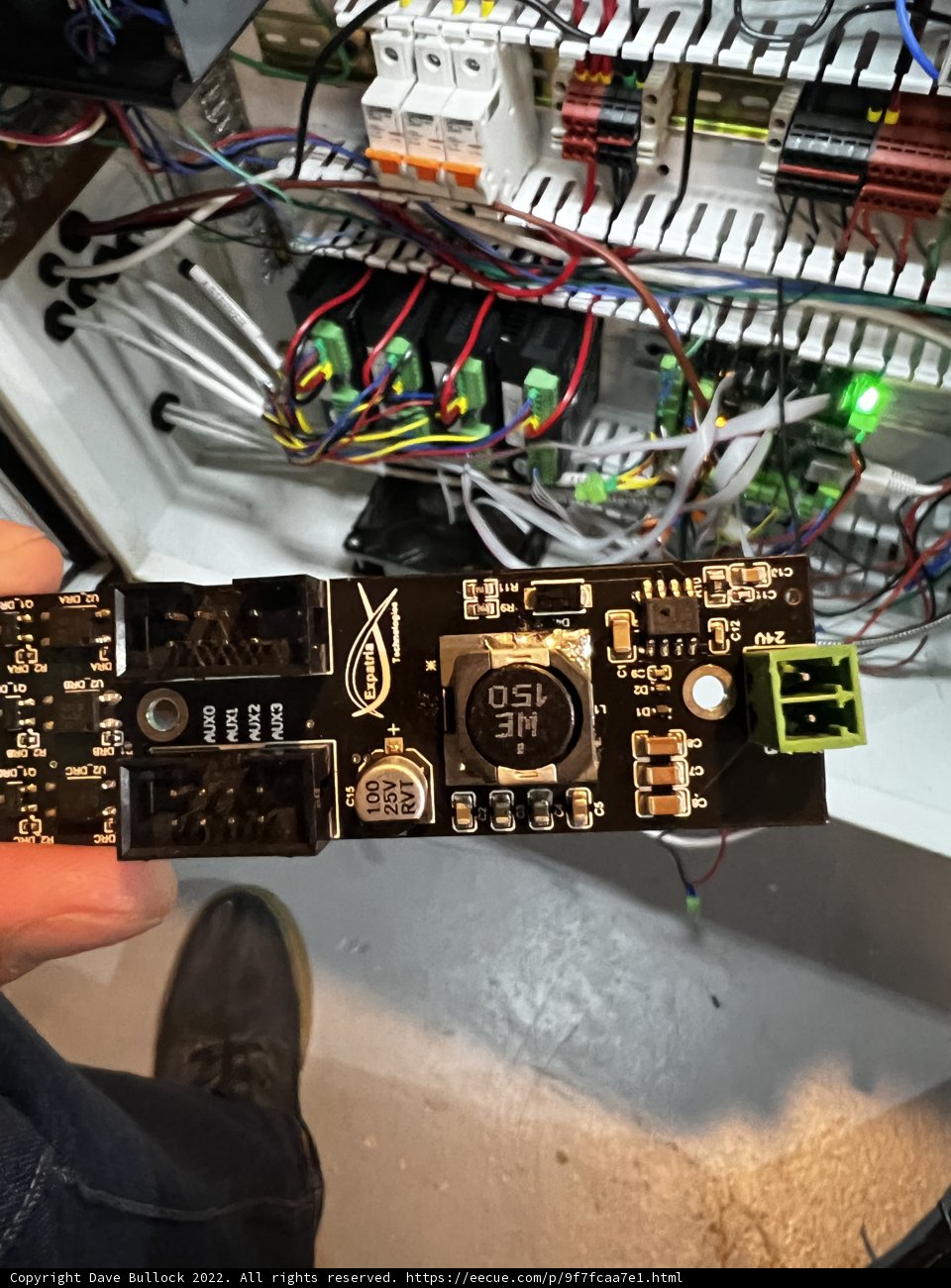 Working on the Circuit Board