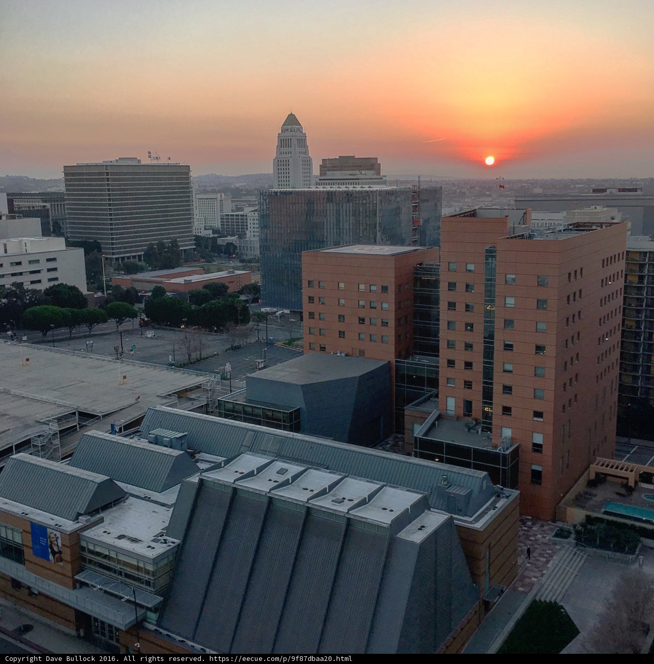 City of Angels at Twilight