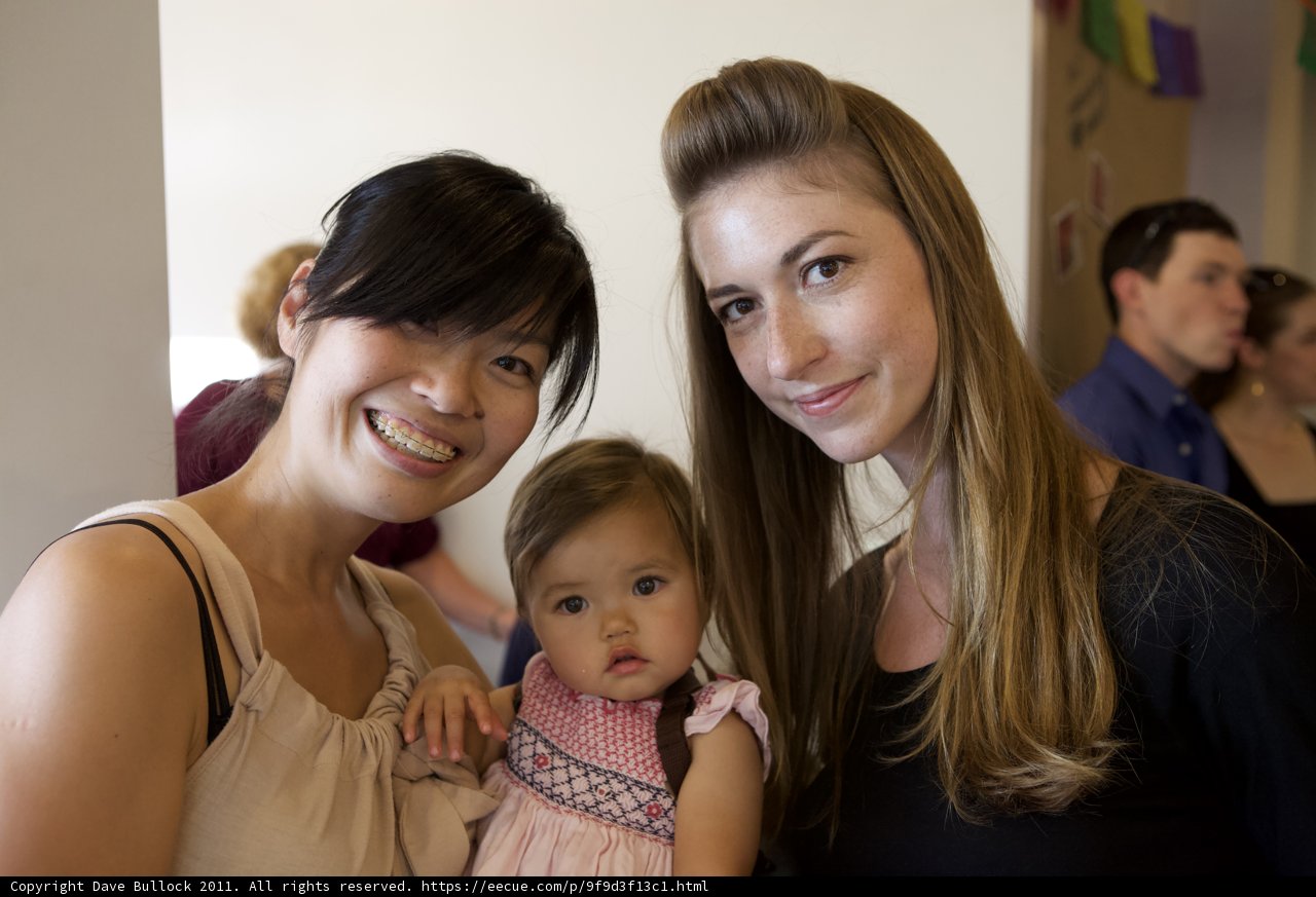 Family Portrait with Baby at the 5 Year Anniversary Fiesta