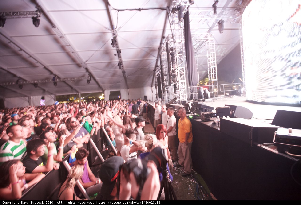 Concert Crowd at Coachella