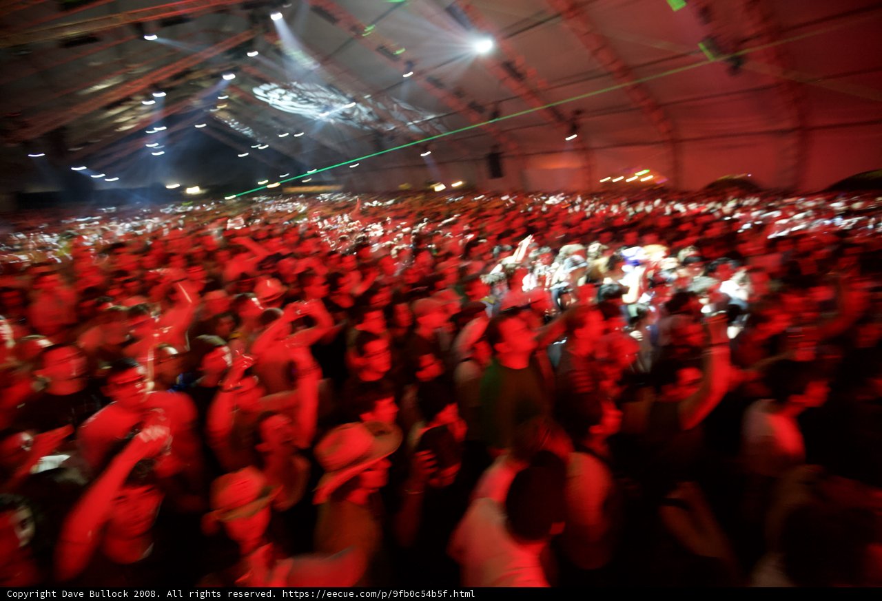 Urban Concert Crowd
