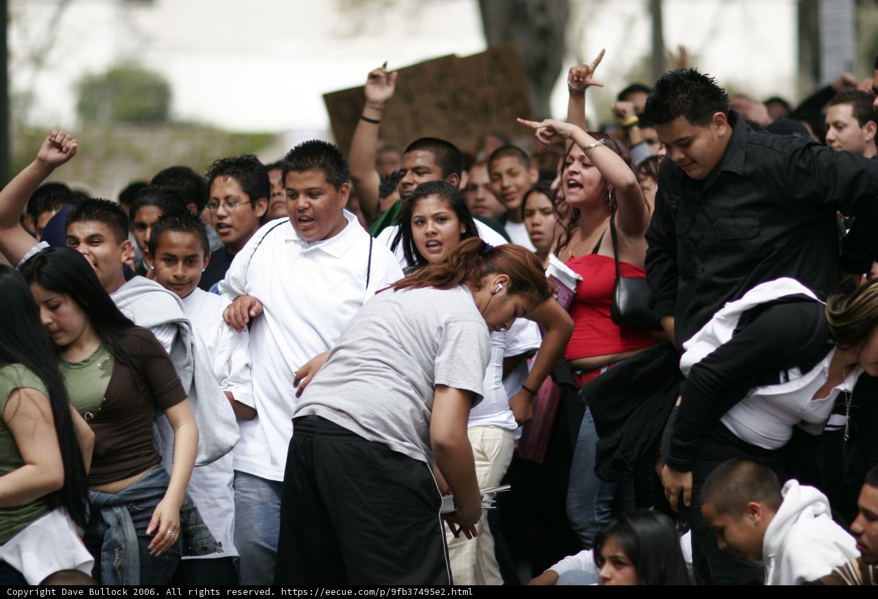 School Walkout Gathering