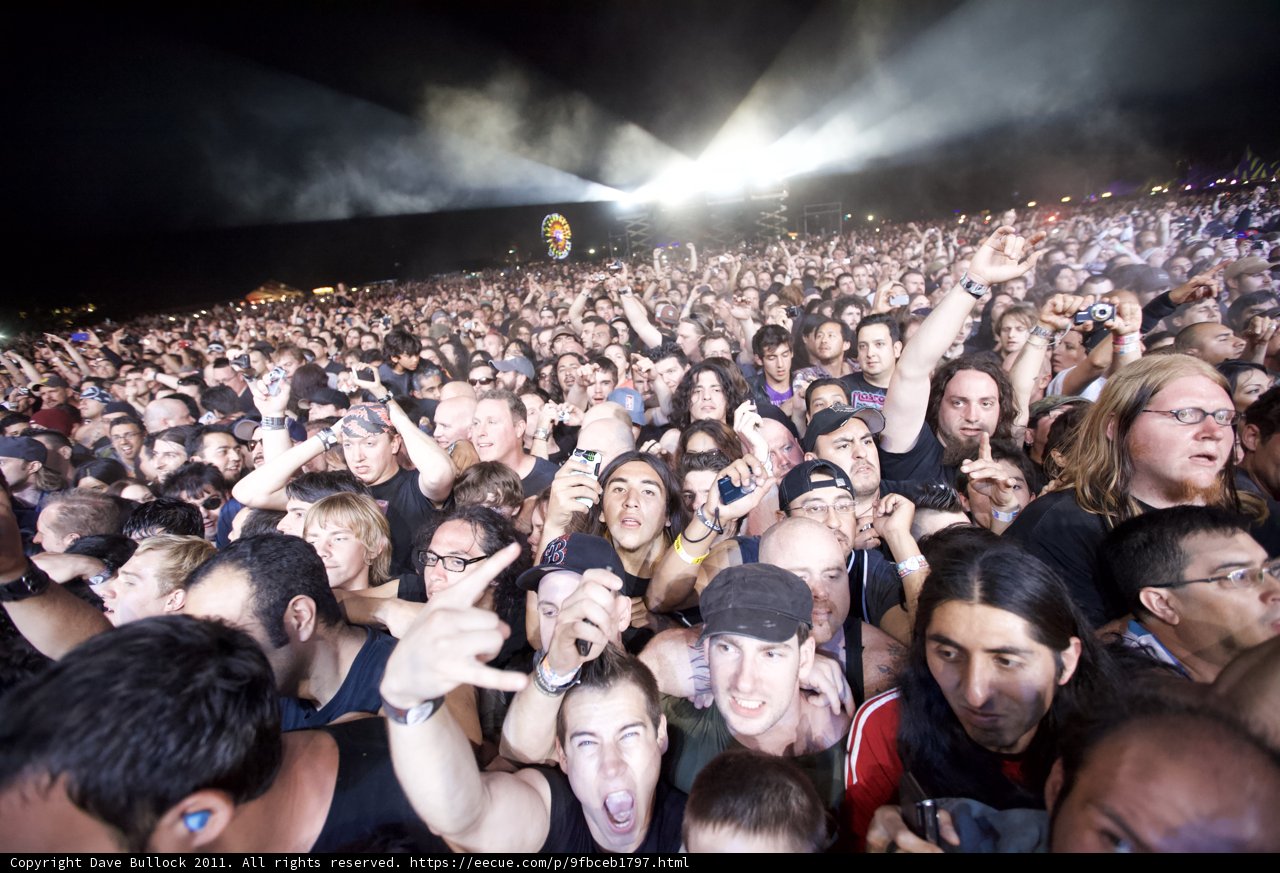 Big Four Festival Concert Crowd