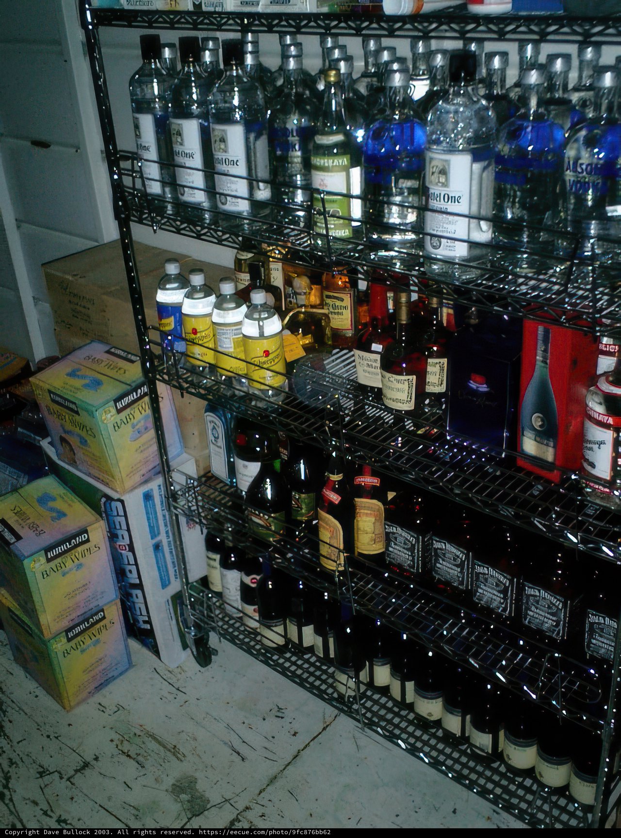 Booze Galore at Coachella Camping
