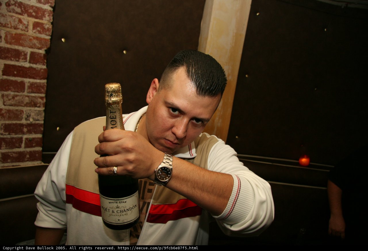 Celebrating with Champagne