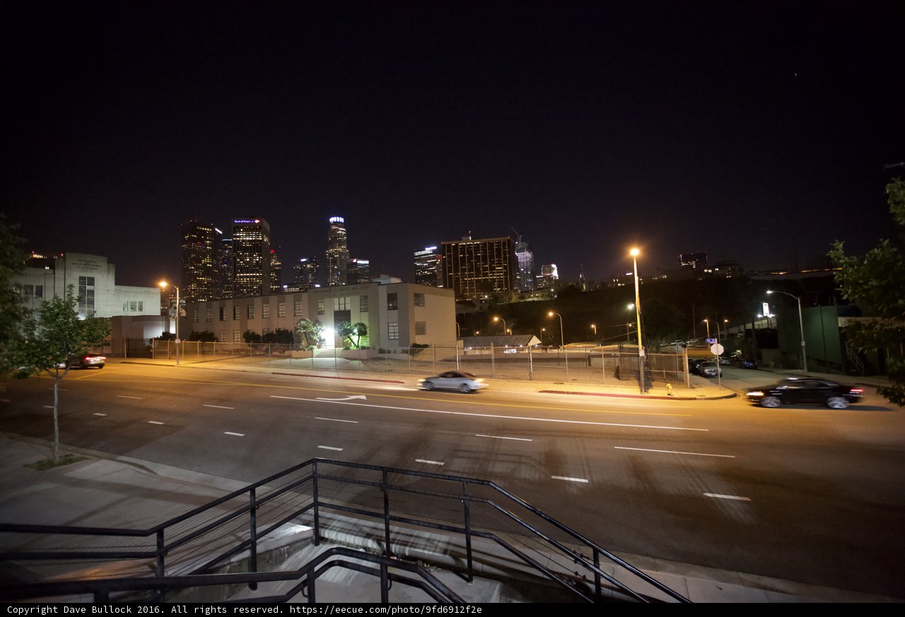 Night Drive Through the City