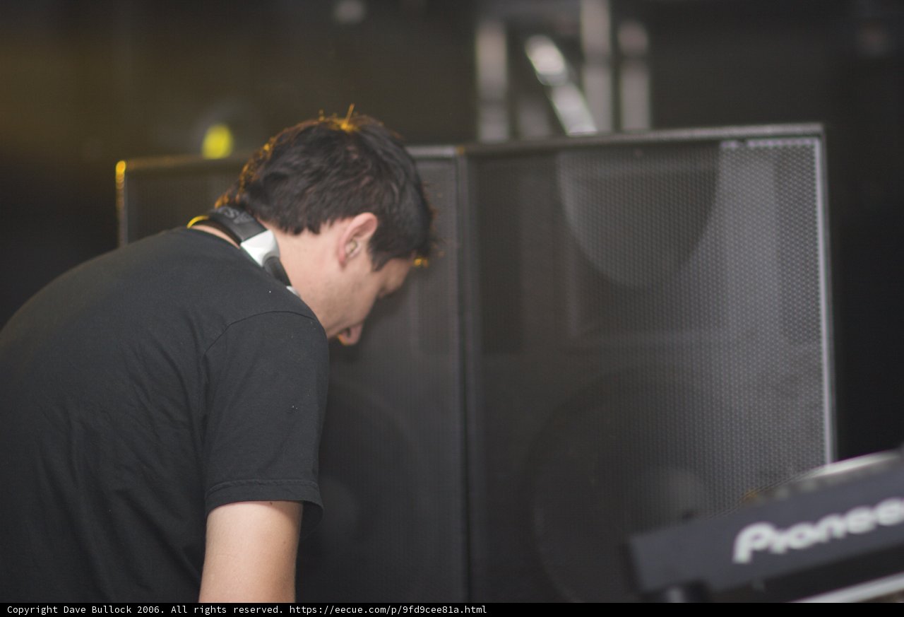 The Man and His Speaker