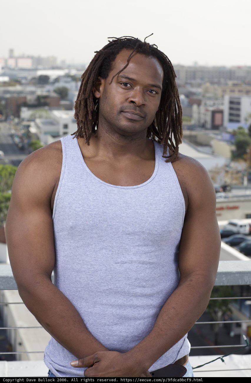 Dreadlocked Man in the City